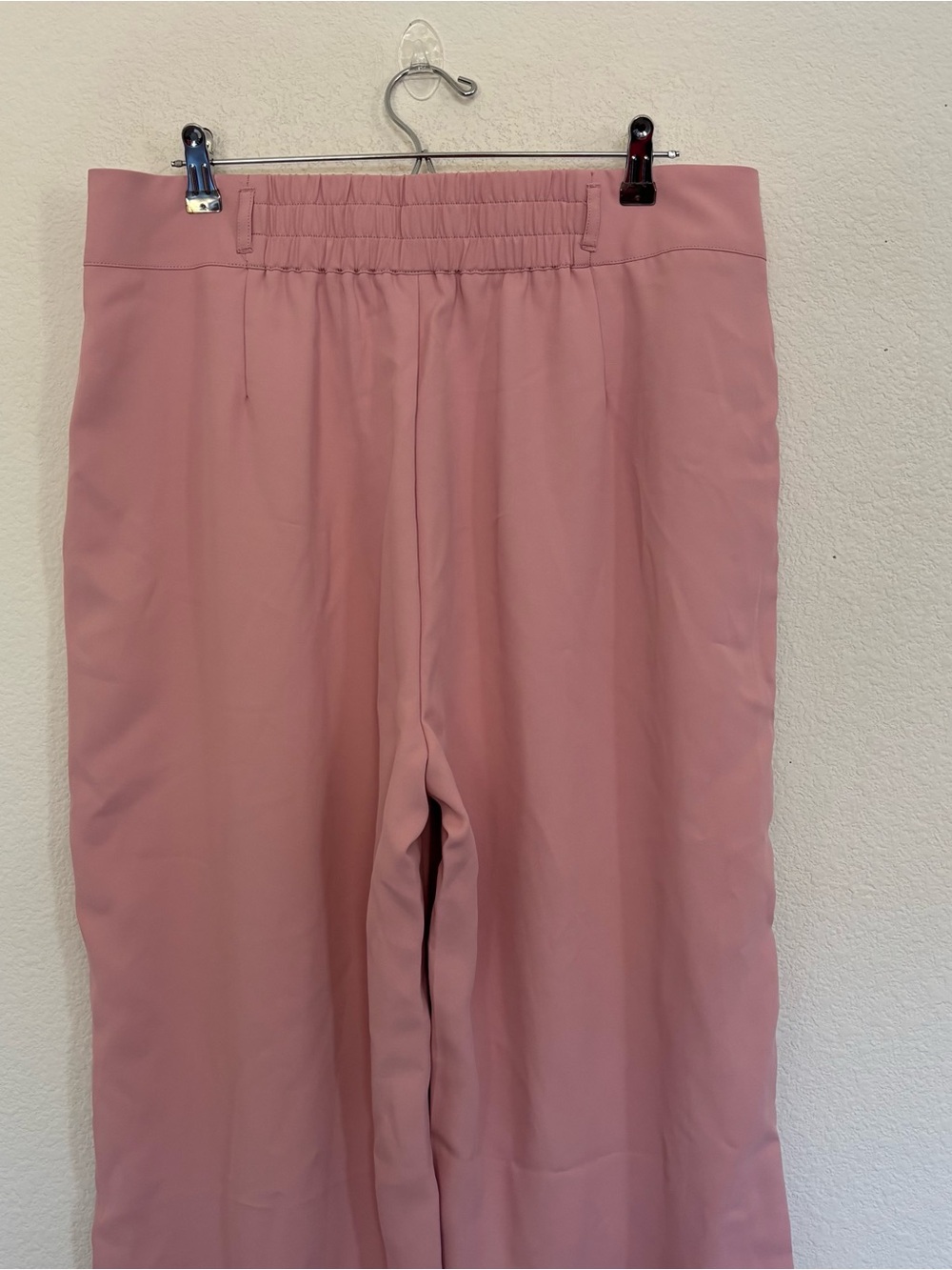 Halara Pleated Wide Leg Pink Trousers NWT - Picture 5 of 6